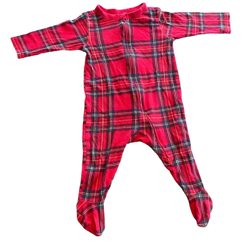 Old navy 6-9 month pajama onesie.